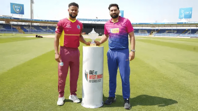 UAE vs West Indies ODI Series Schedule 2023