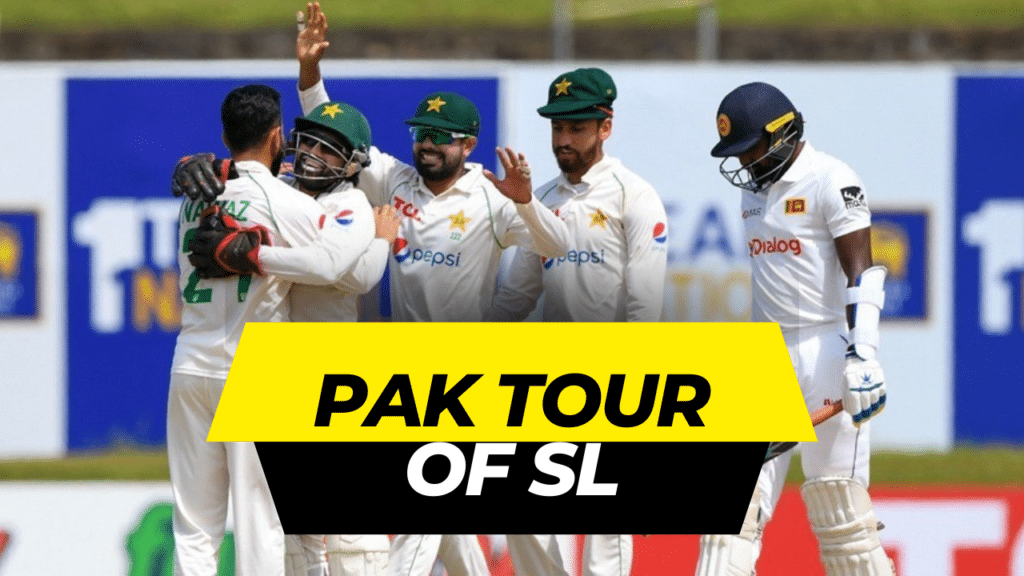 Pakistan Tour Of Sri Lanka 2023 Schedule