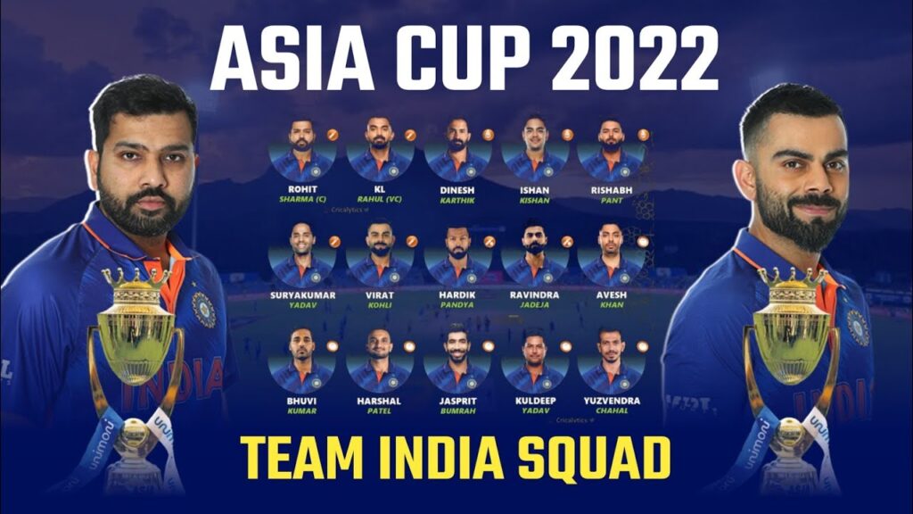 India Asia Cup Squad