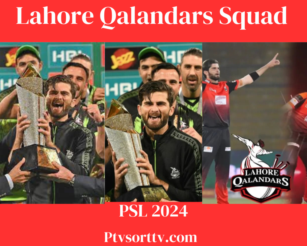 Lahore Qalandars Squad